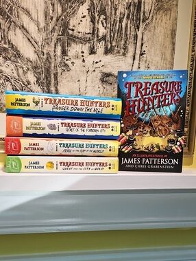 Treasure Hunters Series - By James Patterson Hardback Books